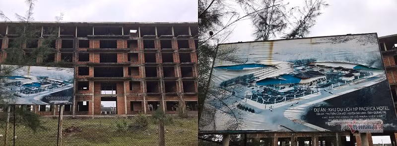 Canh 'ma mi' o du an du lich tram ty tren dat vang ven bien Quang Tri