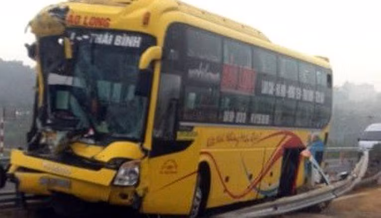 Hiện trường vụ tai nạn.