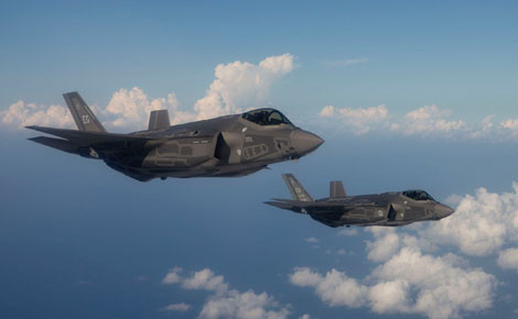 Tiêm kích tàng hình F-35A.