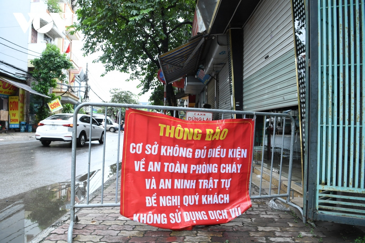 Ha Noi tam dinh chi gan 1.000 co so vi pham PCCC