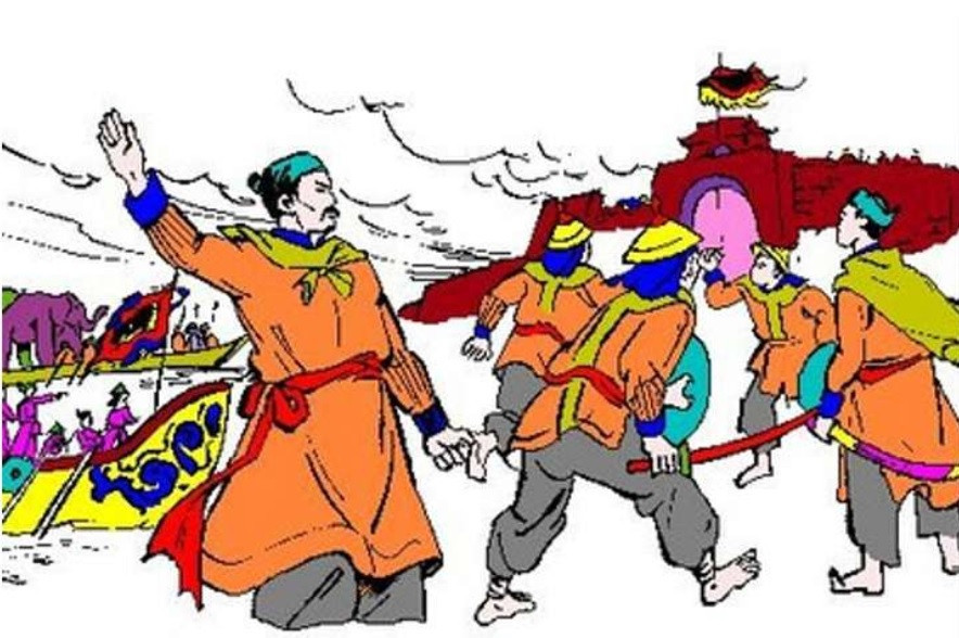 Con cái nhà dân không được bắt chước theo cách trang sức trong cung. Pháp luật nhà Lý coi nô tỳ là những người thấp kém nhất, không được lấy con gái nhà dân, không được xăm mình rồng, người nào phạm tội sẽ bị sung công. Tranh minh họa: Báo Bình Phước, internet.