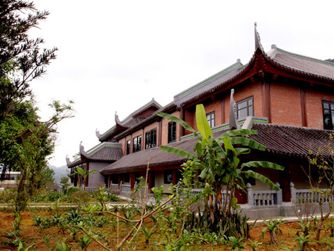 Một góc ngoài căn phòng dành cho tổng thống.