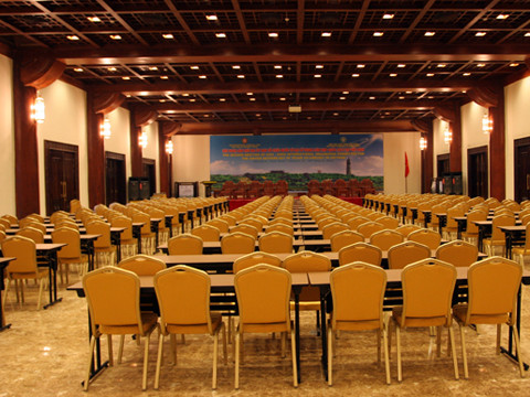 Một trong 4 hội trường dành cho các buổi hội thảo trong dịp Đại lễ.