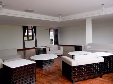 Một góc tiếp khách của phòng dành cho tổng thống.