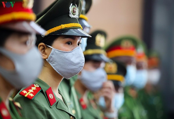 Đồng đội của Thiếu tá Đặng Thanh Tuấn ở Cơ quan Công an quận Sơn Trà- TP Đà Nẵng