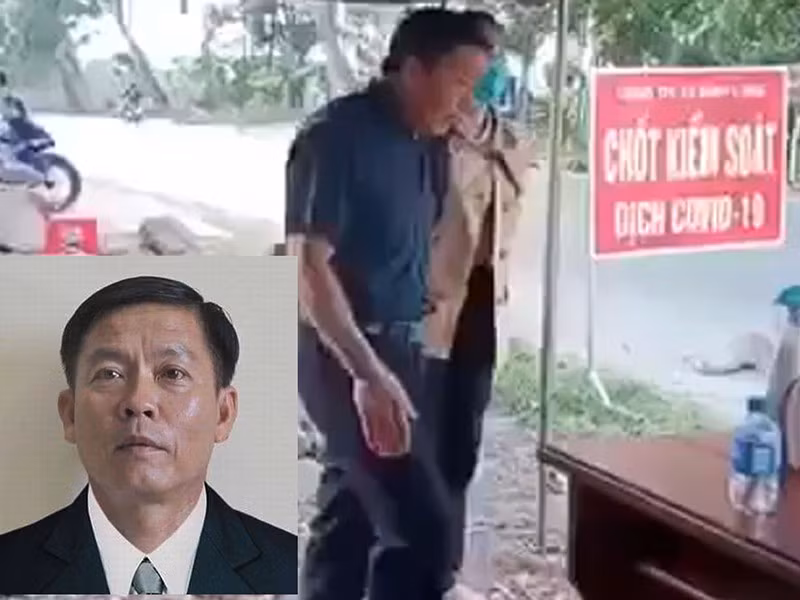 Tam dinh chi pho chu tich HDND huyen o Binh Phuoc phan ung kiem dich