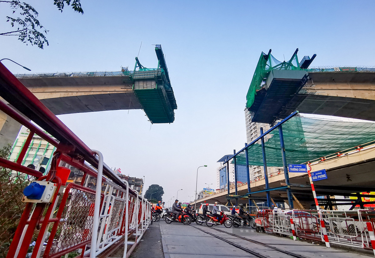 Toàn bộ dự án đường trên cao của dự án đường Vành đai 2 dự kiến hoàn thiện trong năm 2022.