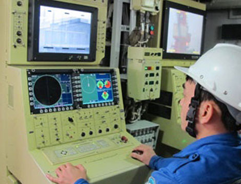 Hệ thống radar trên tàu TT400TP.