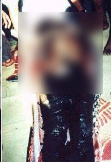 Đến bữa cơm không thấy con về, bố Lưu Đồng đi tìm con thì thấy một khoảnh ruộng nát bươm, trên mặt đất còn vương vết máu và không thấy cô bé. Gần đó là một con trăn với cái bụng căng phồng. Linh cảm không lành, người bố hô hào người dân đến bắt sống và mổ bụng con trăn. Hình ảnh khủng khiếp cho thấy thi thể nạn nhân với phần đầu, chân và bộ phận sinh dục bị con trăn ép nát.