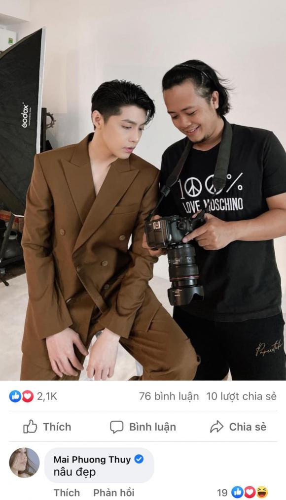 Noo Phước Thịnh khoe ảnh, Mai Phương Thúy có bình luận gây chú ý Noo Phuoc Thinh khoe anh, Mai Phuong Thuy co binh luan gay chu y