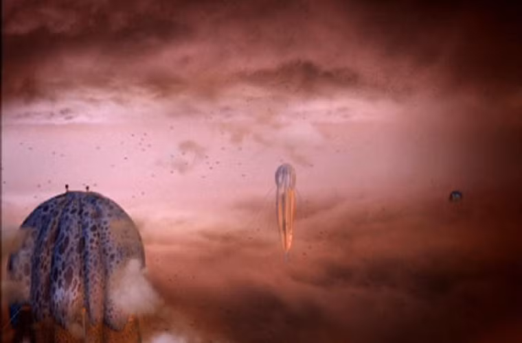 Sự sống quái đản khác có thể tồn tại trong những hành tinh khí khổng lồ. Chúng ta không thể loại trừ khả năng có những dạng sống đặc biệt nào đó đang tồn tại trên những hành tinh khí khổng lồ trong hệ Mặt trời.