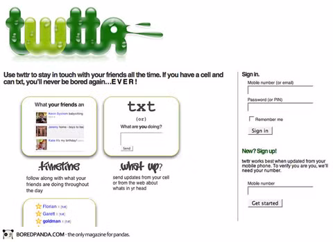 Bạn sẽ thấy Twitter thuở "sơ khai" năm 2006 thật lạ lẫm.