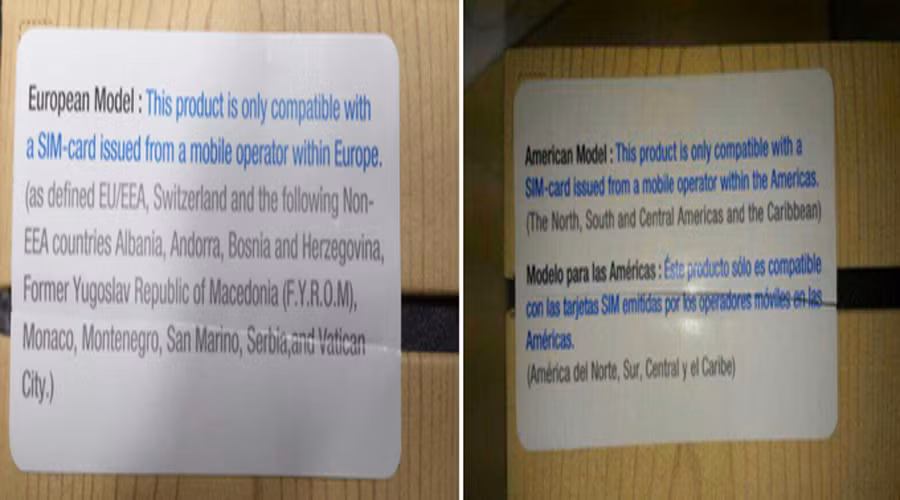 Samsung áp dụng chính sách điện thoại bán theo vùng. Nhiều nguồn tin cho rằng Samsung đang chuẩn bị áp dụng chính sách điện thoại bán theo khu vực. Chẳng hạn mẫu điện thoại này chỉ dùng cho Sim-card tại khu vực này, mẫu kia cho khu vực kia…