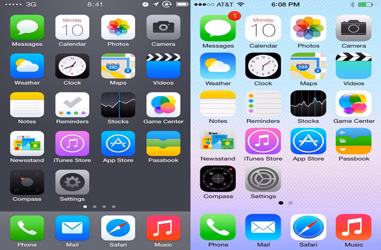 iOS 7 hổng lỗ bảo mật. Một lỗi bảo mật trên iOS 7 cho phép người khác gọi được điện thoại từ iPhone của bạn, cho dù họ không biết mật khẩu khóa màn hình. Ngoài ra, một lỗ hổng khác cho phép người lạ xem được hết hình ảnh trong thư viện hình ảnh và thậm chí còn đăng tải nó lên mạng xã hội, thông qua trung tâm điều khiển khi màn hình khóa.