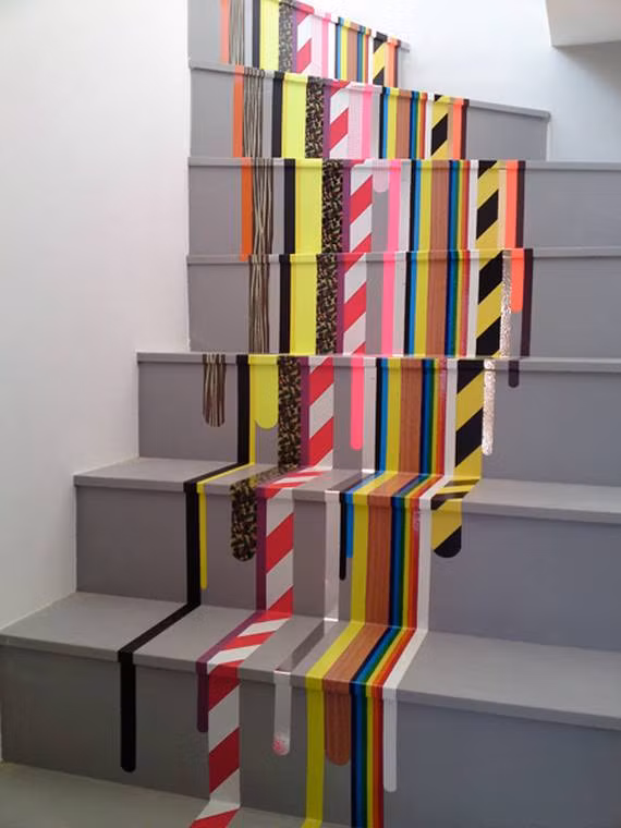 Kiểu cầu thang lạ độc.