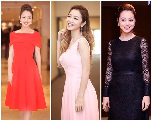 Jennifer Phạm: Trước và sau khi kết hôn lần 2, Hoa hậu châu Á tại Mỹ được nhiều tín đồ thời trang yêu mến bởi vẻ đẹp thanh lịch, quý phái. Hình ảnh người đẹp gắn liền với phong cách nữ tính, nhẹ nhàng hoặc gợi cảm, quyến rũ. Cả hai xu hướng thời trang này được cho là ăn nhập với ngoại hình và làm toát lên vẻ sang trọng vốn có.