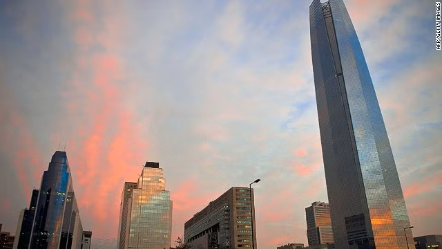 Thành phố Santiago cũng được đánh giá cao với những chính sách thu hút các nhà đầu tư tại Chile.