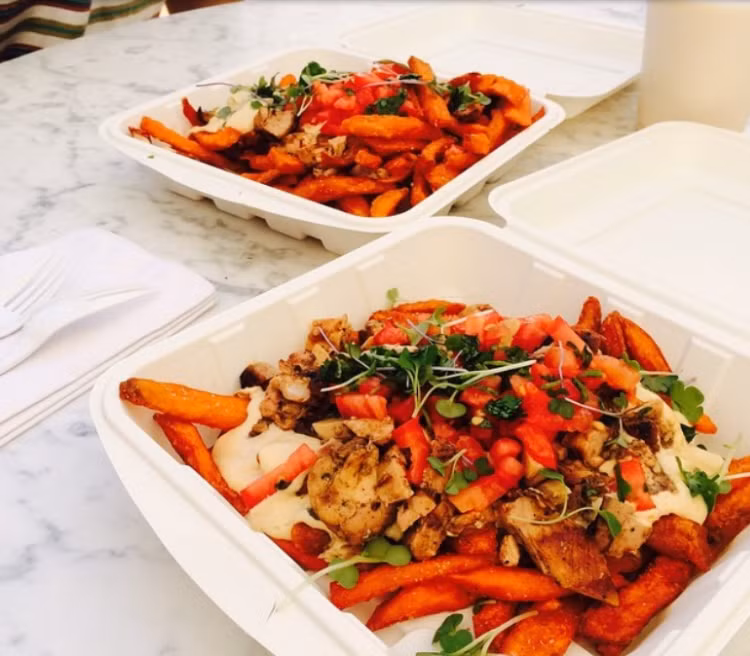 Hoặc một món ăn nhẹ khác với khoai lang chiên.