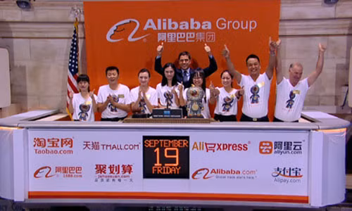 Tài sản của tỷ phú Jack Ma đã tăng thêm 25 tỷ USD từ khi Alibaba bắt đầu niêm yết trên thị trường chứng khoán Mỹ hồi tháng 9.