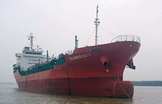 Tàu Sunrise 689 trên Fb thuyền viên trên tàu - Ảnh: Fb.