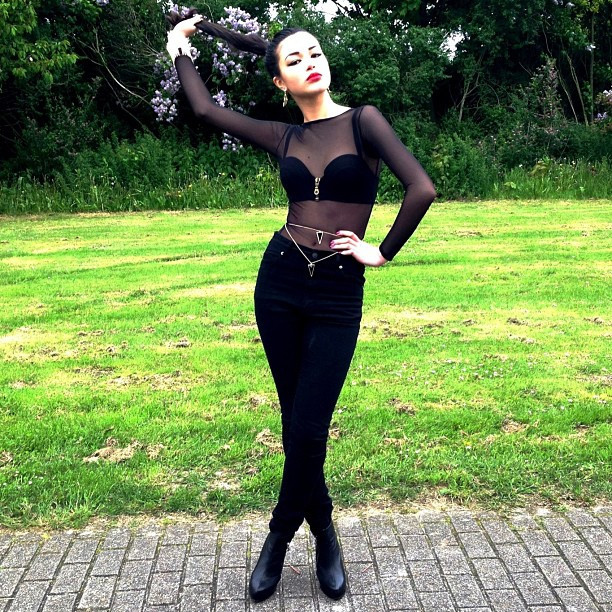 Một thân hình chuẩn mẫu.