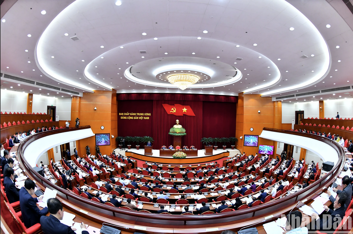 Khai mac Hoi nghi Ban Chap hanh Trung uong Dang khoa XIII-Hinh-6