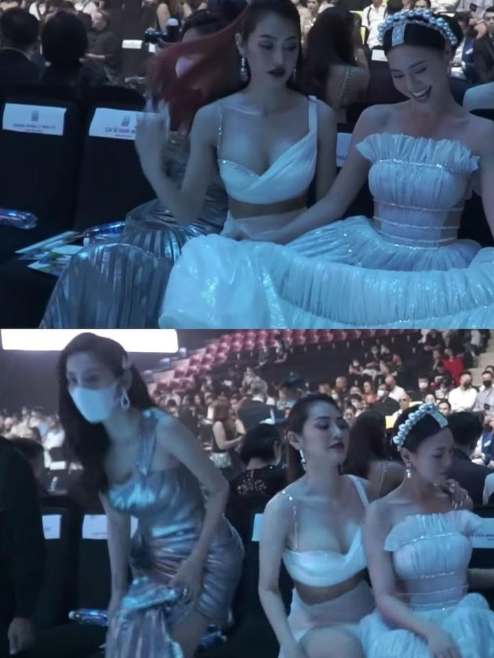 Hương Giang giành chỗ có 'hot' bằng cái gạt tay của Đỗ Mỹ Linh? - Hình 3 Huong Giang gianh cho co 'hot' bang cai gat tay cua Do My Linh?-Hinh-3