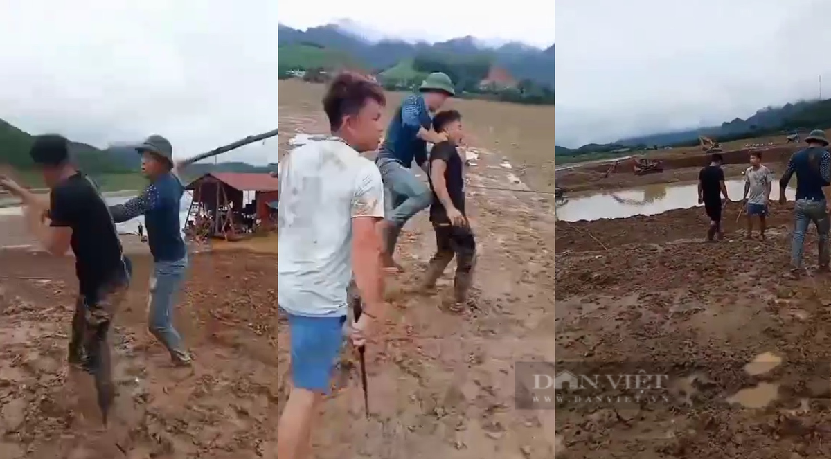 Hòa Bình: Người dân bị hành hung khi ngăn cản khai thác vàng trái phép Hoa Binh: Nguoi dan bi hanh hung khi ngan can khai thac vang trai phep
