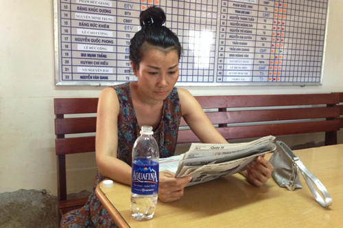 Hoàng Như Nguyệt đang bị tạm giữ tại Công an quận 7 để làm rõ hành vi lừa đảo chiếm đoạt tài sản của chồng.