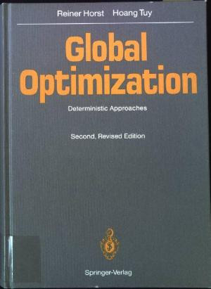 Vào năm 1990 Giáo sư Hoàng Tụy và nhà toán học Reiner Horst cho ra mắt cuốn sách Global Optimization - Deterministic Approaches (Tối ưu toàn cục - các cách tiếp cận tất định), cuốn sách được coi là "viên đá tảng" cho lĩnh vực Tối ưu hóa toàn cục.