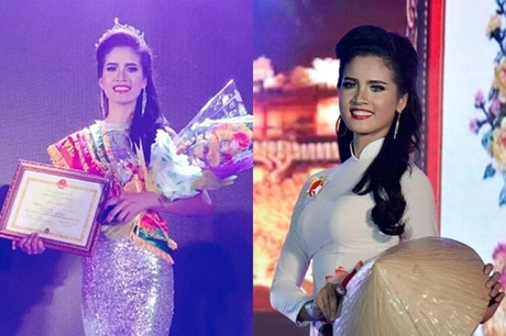 Ngọc Thoa cũng chiến thắng cuộc thi Hoa khôi Sinh viên của trường năm 2018. Tham gia cuộc thi Hoa hậu Thế giới Việt Nam, với Ngọc Thoa đây là cơ hội thử sức bản thân, nâng cao khả năng ngoại giao và mang hình ảnh chiến sĩ công an năng động, hoạt bát lan rộng đến công chúng.