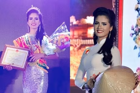 Ngọc Thoa cũng chiến thắng cuộc thi Hoa khôi Sinh viên của trường năm 2018. Tham gia cuộc thi Hoa hậu Thế giới Việt Nam, với Ngọc Thoa đây là cơ hội thử sức bản thân, nâng cao khả năng ngoại giao và mang hình ảnh chiến sĩ công an năng động, hoạt bát lan rộng đến công chúng.