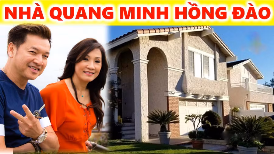 Khi trở về nhà ở Mỹ sau những chuyến công tác, Quang Minh và Hồng Đào cảm thấy vô cùng hạnh phúc, vui vẻ. Căn nhà ở Mỹ của cặp vợ chồng diễn viên hài có tông màu ấm. Không gian chứa đầy những kỷ niệm của cặp vợ chồng bởi trên các bức tường được treo nhiều ảnh của gia đình.