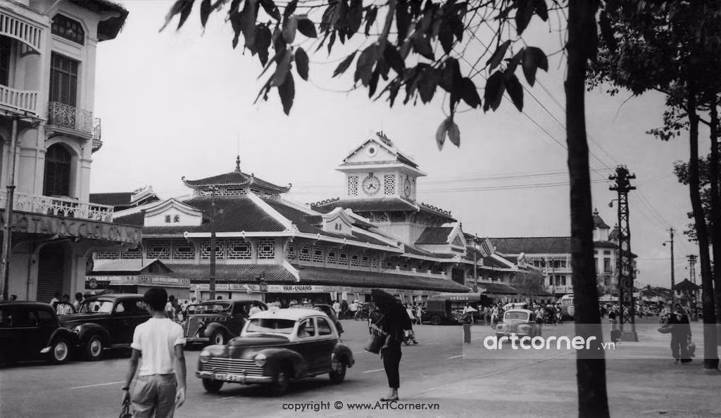 Chợ Bình Tây, Chợ Lớn năm 1957.