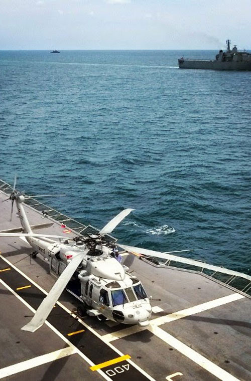 Trong những năm qua, Chakri Naruebet chủ yếu tham gia các hoạt động khắc phục các thảm họa thiên nhiên đúng như yêu cầu ban đầu khi mua.