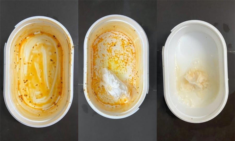 Hộp nhựa bám mỡ, nước rửa chén không sạch: Thêm thứ này sạch bong kin kít - Hình 2 Hop nhua bam mo, nuoc rua chen khong sach: Them thu nay sach bong kin kit-Hinh-2