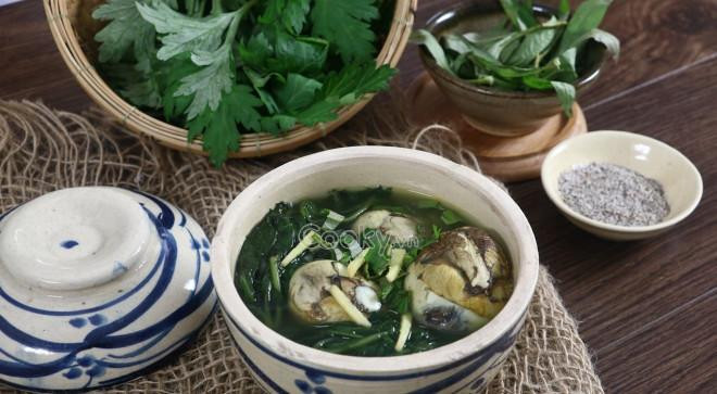 Trứng vịt lộn nấu với 2 loại rau vừa ngon vừa bổ trong mùa dịch bệnh Trung vit lon nau voi 2 loai rau vua ngon vua bo trong mua dich benh