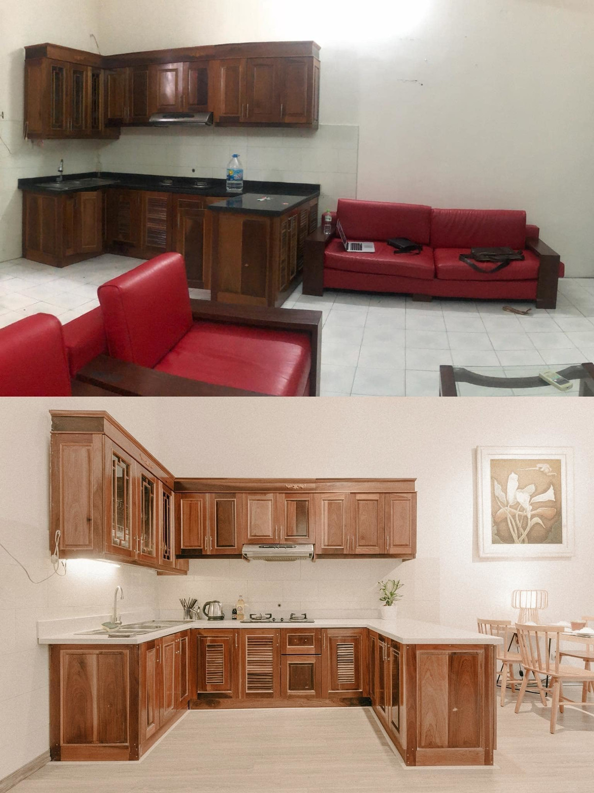 Cải tạo căn hộ studio nằm trong biệt thự Pháp cổ theo phong cách Rustic ảnh 3