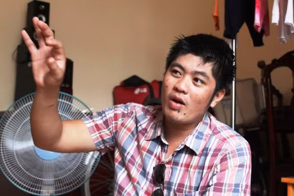 Anh Trần Thanh Phương đang trình bày lại vụ việc.