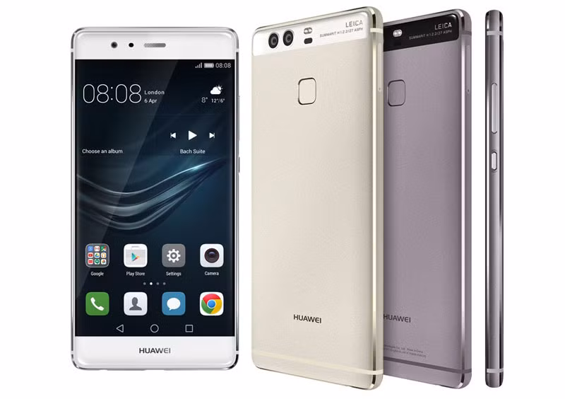 8. Huawei P9 (1,63%).