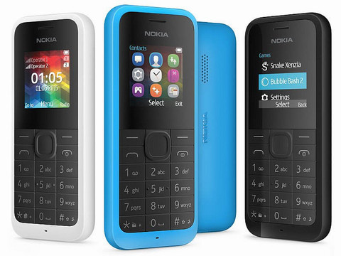 Nokia 105 Dual sim (430 ngàn đồng). Máy có màn hình 1,4-inch; các cổng kết nối được đặt lên cạnh trên, đặc biệt máy sử dụng cổng sạc phổ biến microUSB thay cho đầu sạc tròn nhỏ. Pin của máy có dung lượng 800 mAh vừa đủ để bạn có thể dùng từ 2 đến 3 ngày, và pin BL-5CB khá dễ để bạn tìm kiếm và thay thế. Không được tích hợp nhiều tính năng, song có thể nói, thực tế sử dụng cho thấy Nokia 105 Dual là một chiếc máy nghe gọi tốt.