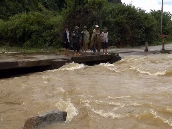 Lũ trên các sông ở khu vực Bắc Bộ sẽ tăng nhanh từ đêm nay. Ảnh minh họa. (Nguồn: TTXVN.