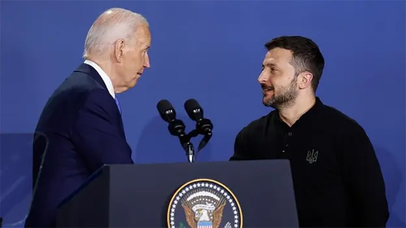 Ông Biden gọi nhầm ông Zelensky là Tổng thống Putin Ong Biden goi nham ong Zelensky la Tong thong Putin