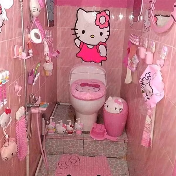 Hồng Hello Kitty cho các nàng dễ thương mọi lúc. 