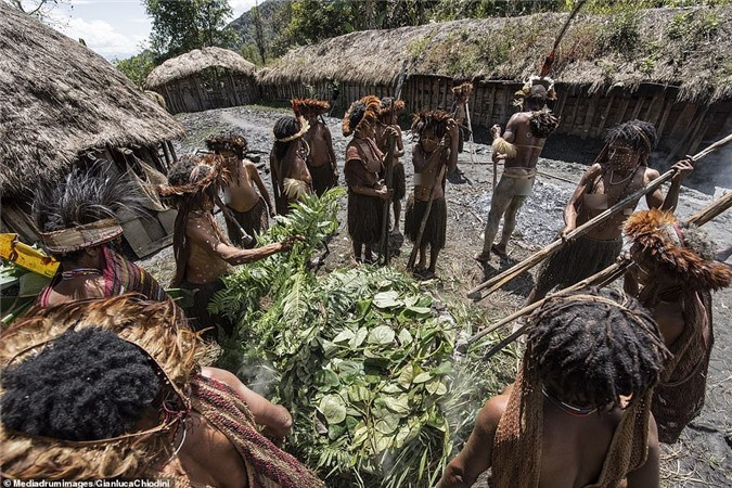 Bộ lạc Dani ngày nay đã ngừng tập tục ăn thịt người trong lễ hội, thay bằng thịt lợn. Chiodini mô tả phụ nữ Dani sẵn sàng chặt một ngón tay mỗi khi có người thân trong gia đình qua đời. Đây được coi là cách để làm hài lòng người chết, giúp linh hồn họ yên nghỉ. “Ngày nay, tập tục này bị cấm, nhưng chúng ta vẫn có thể thấy những ngón tay không lành lặn của những người già”, Chiodini nói. 
