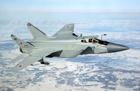 Tiêm kích đánh chặn siêu thanh MiG-31.