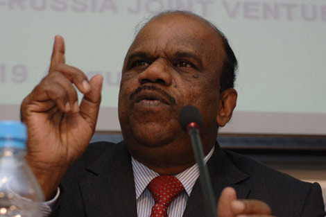 Giám đốc điều hành liên doanh BrahMos Aerospace Sivathanu Pillai.