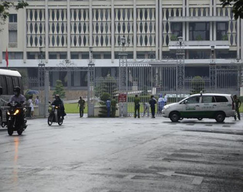 Hiện trường vụ tự thiêu của người phụ nữ để phản đối Trung Quốc.