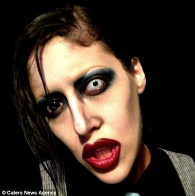 Hay "lập dị" như Marilyn Manson.