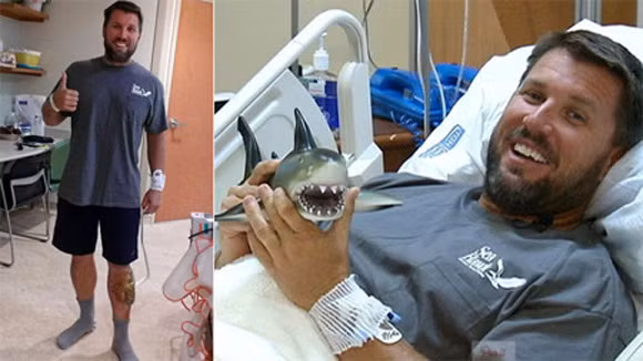 Bị cá mập cắn, sét đánh và rắn chuông cắn: Erik Norrie hẳn là không lạ lẫm gì với những sự kiện không may trong đời mình. Bằng chứng là anh đã từng bị cá mập cắn suýt chết, rồi sau đó là bị sét đánh và rắn chuông tấn công. Vào ngày 29/7/2013, trong khi đang bắt cá tại biển Bahamas, Norrie bị cá mập tấn công và cắn đứt một mảng lớn ở chân sau của anh. Bố chồng Norrie đã cứu anh và đưa anh vào bờ và anh may mắn được một bác sĩ đang đi nghỉ tại đó cấp cứu kịp thời.